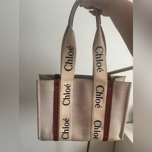 CHLOE WOODY TOTE